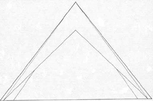 Outline of the Four Great Pyramids - Ideal