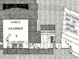Relieving chambers above the King's Chamber