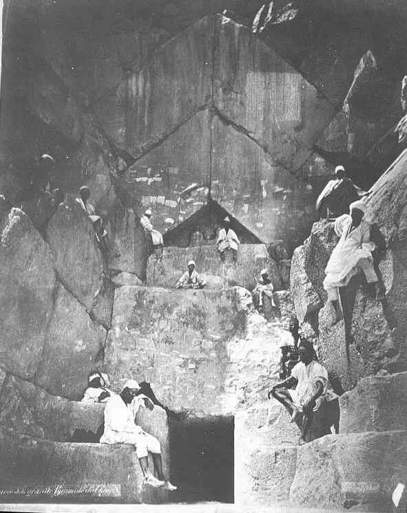 Entrance to the Great Pyramid
