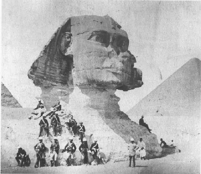 Soldiers on the Sphinx