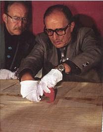 Max Frei removing samples