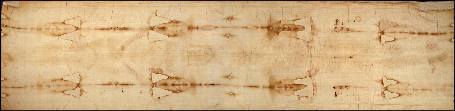 Full color image of the Shroud
