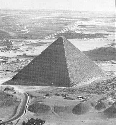 Arial View of the Great Pyramid
