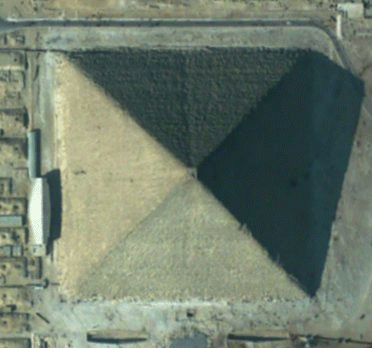 Great Pyramid overhead view