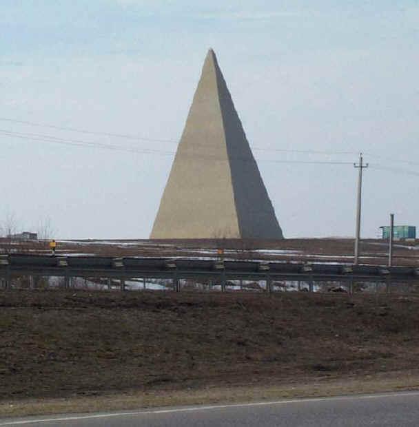 The 44 meter Russian pyramid near Moscow